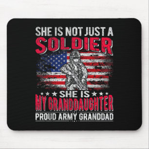 My Granddaughter My Soldier Proud Army Granddad Gr Mouse Mat