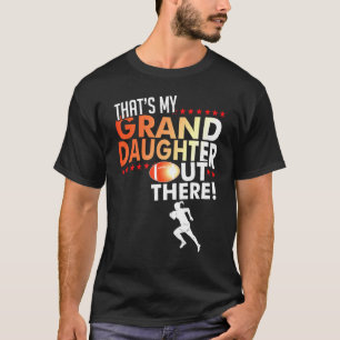 My Granddaughter Rugby Grandpa Grandma T-Shirt
