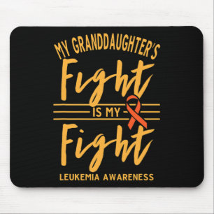 My Granddaughter's Fight Is My Fight Leukaemia Awa Mouse Mat