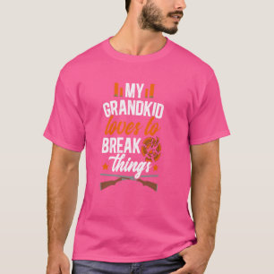 My Grandkid Trap Shooting Grandma Trap Shooting Gr T-Shirt