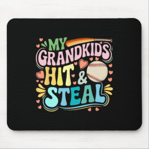 My Grandkids Hit And Steal Mother's Day Bysebyll P Mouse Mat