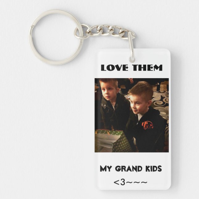 my grandkids key ring (Front)