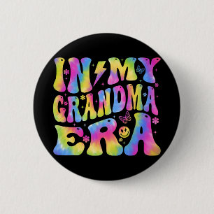 My Grandma Era Funny Mum Family Matching Mothers D 6 Cm Round Badge
