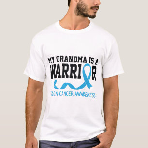 My Grandma is a Colon Cancer Warrior-Personalised  T-Shirt