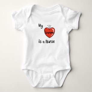 My Grandma is a Nurse Baby Bodysuit