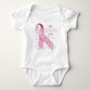 My Grandma is a Survivor.png Baby Bodysuit