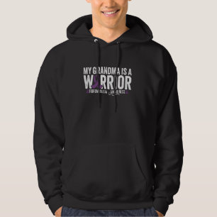 My Grandma Is A Warrior Fibromyalgia Awareness Hoodie