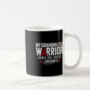 My Grandma Is A Warrior Sca Sickle Cell Anaemia Aw Coffee Mug