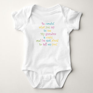 "My Grandma is Crazy" Infant T Shirt