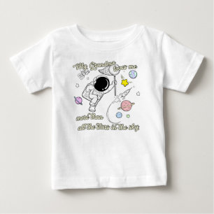 My Grandma Loves Me Baby T-Shirt