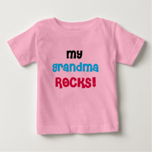 My Grandma Rocks Baby T-Shirt