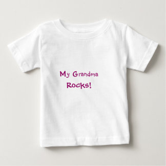 My Grandma Rocks! Baby T-Shirt