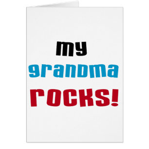 My Grandma Rocks T-shirts and Gifts