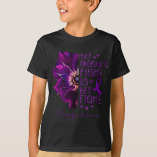 My Grandmas Fight Is My Fight Anemone Fibromyalgia T-Shirt