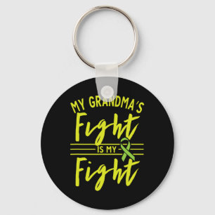 My Grandma's Fight Is My Fight Kidney Disease Awar Key Ring