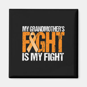 My Grandma's Fight Is My Fight Leukaemia Awareness Magnet