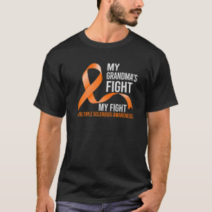 My Grandma's Fight My Fight Multiple Sclerosis MS T-Shirt