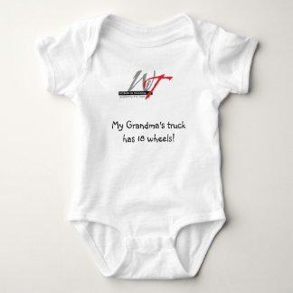 My Grandma's truck has 18 wheels! Baby Bodysuit