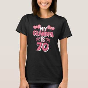 My Grandpa Is 70 Years Old Grampa 70th Birthday T-Shirt