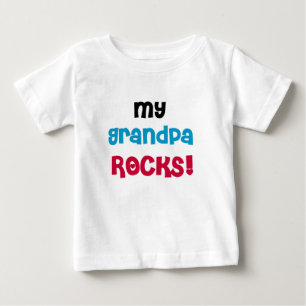 My Grandpa Rocks Baby T-Shirt