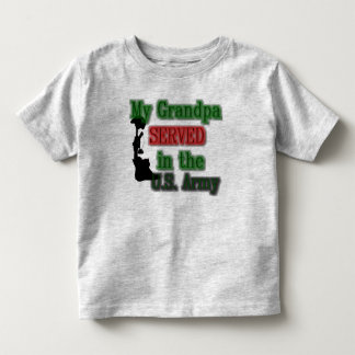 My Grandpa served Toddler T-Shirt