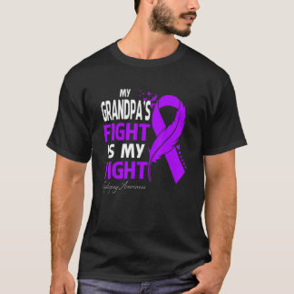 My Grandpa's Fight Is My Fight Epilepsy Awareness T-Shirt