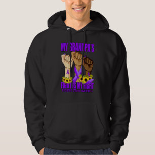 My Grandpa's Fight Is My Fight Paediatrics Stroke Hoodie