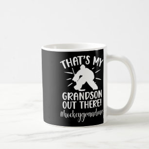 My Grandson Hockey Grandma Ice Hockey Player Grand Coffee Mug