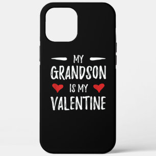 My Grandson Is My Valentine for Grandma iPhone 12 Pro Max Case