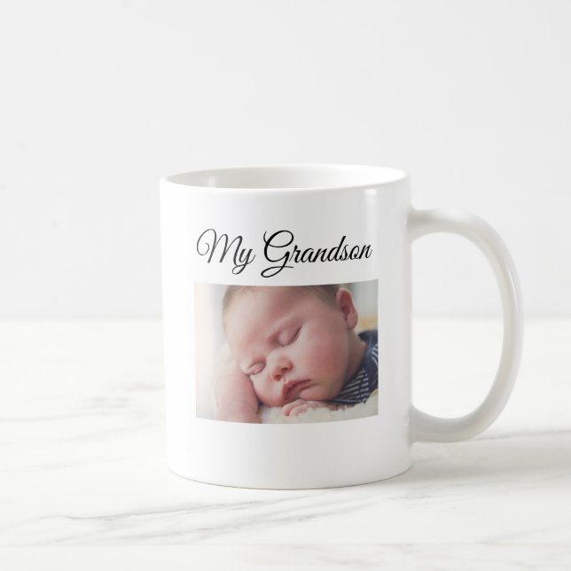 My Grandson Personalised Photo Coffee Mug (Right)