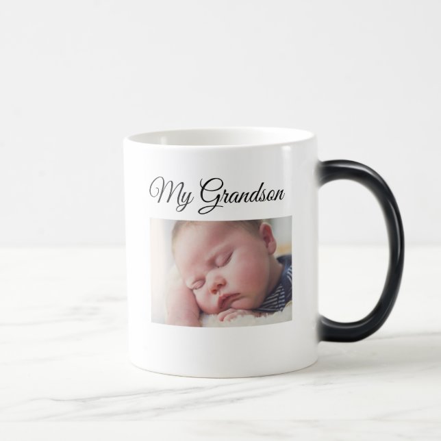My Grandson Personalised Photo Coffee Mug (Right)