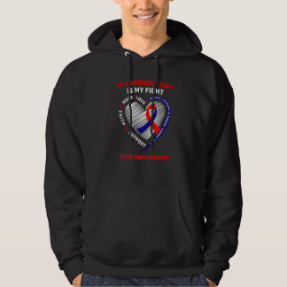 My Grandson's Fight is my Fight CHD Heart Disease  Hoodie