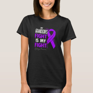 My Grandson's Fight Is My Fight Epilepsy Awareness T-Shirt
