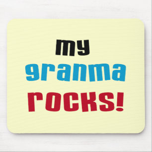 My Granma Rocks T shirts and Gifts Mouse Mat