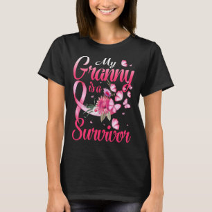 My Granny Is A Survivor Breast Cancer Awareness Bu T-Shirt