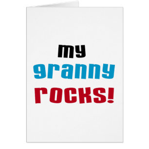 My Granny Rocks T shirts and Gifts