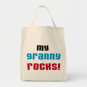 My Granny Rocks T shirts and Gifts Tote Bag