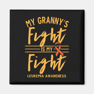 My Granny's Fight is My Fight Leukaemia Awareness Magnet