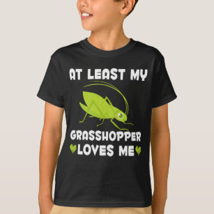 My Grasshopper Loves Me Funny Insect Collector T-Shirt