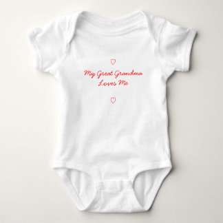 My Great Grandma Loves Me shirt