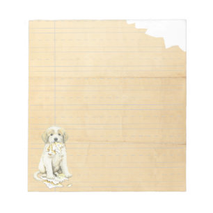 My Great Pyrenees Ate My Homework Notepad