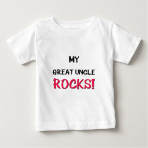 My Great Uncle Rocks Baby T-Shirt