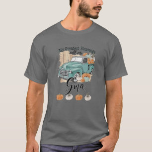 My Greatest Blessings Call Me Gma Pumpkins Hallowe T-Shirt