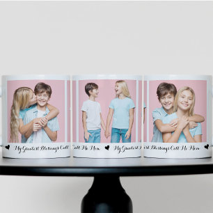 My Greatest Blessings Call Me Mom 3 Photo Coffee Mug