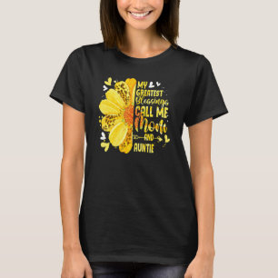 My Greatest Blessings Call Me Mum And Auntie Mothe T-Shirt