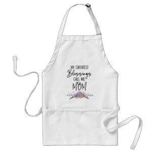 My Greatest Blessings Call Me Mum Standard Apron