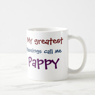 My Greatest Blessings Call Me Pappy Coffee Mug
