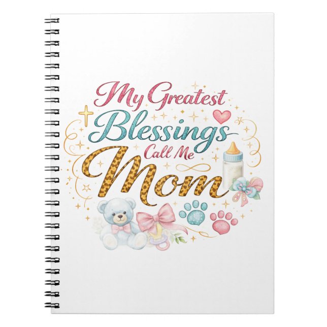 My greatest blessings notebook (Front)