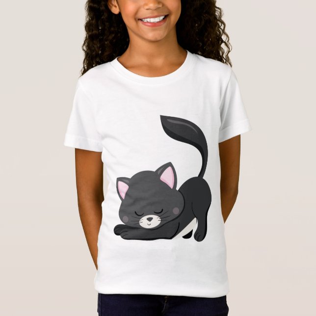 My Grey Kitty T-Shirt (Front)