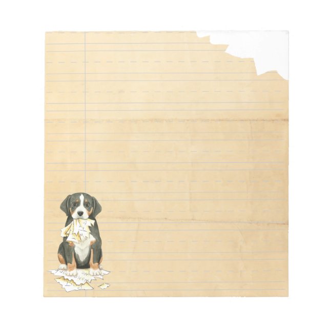 My GSMD Ate My Homework Notepad (Front)